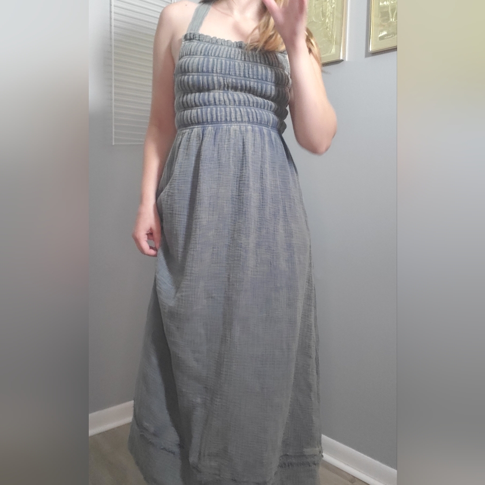 Maxi Beautiful Wash Soft Comfortable Dress Smock Top